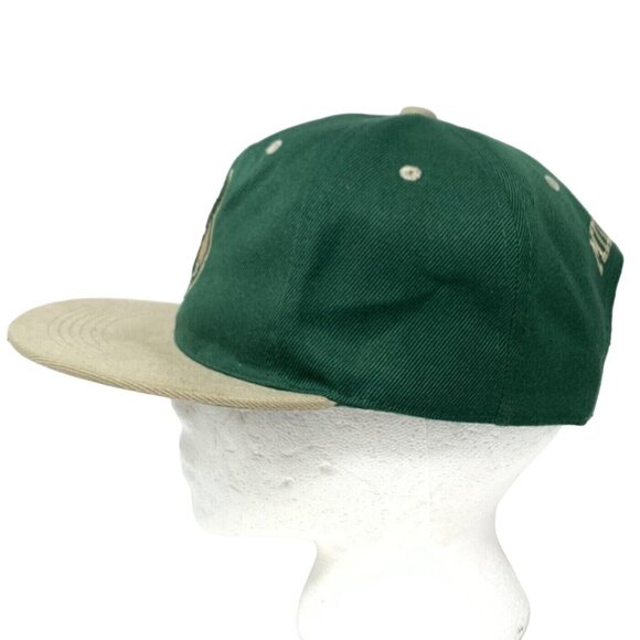 Milwaukee Bucks Basketball Snapback Embroidered Green Tan Cap Hat NBA Headcoverz - Picture 4 of 8